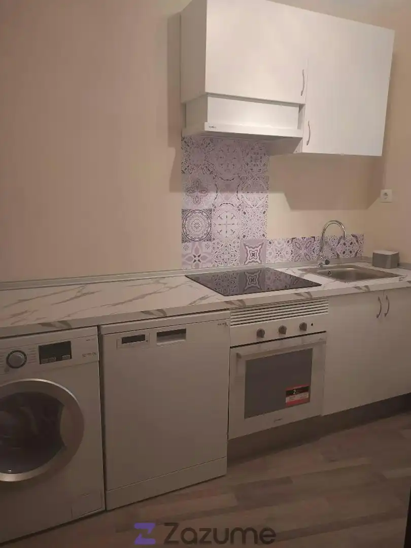 Küche von Wohnung zur Miete in Sevilla mit Klimaanlage, Terrasse und Möbliert
