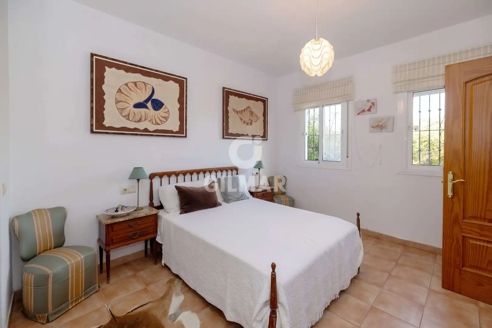 Dormitori de Casa o xalet en venda en Casares amb Calefacció, Jardí privat i Piscina