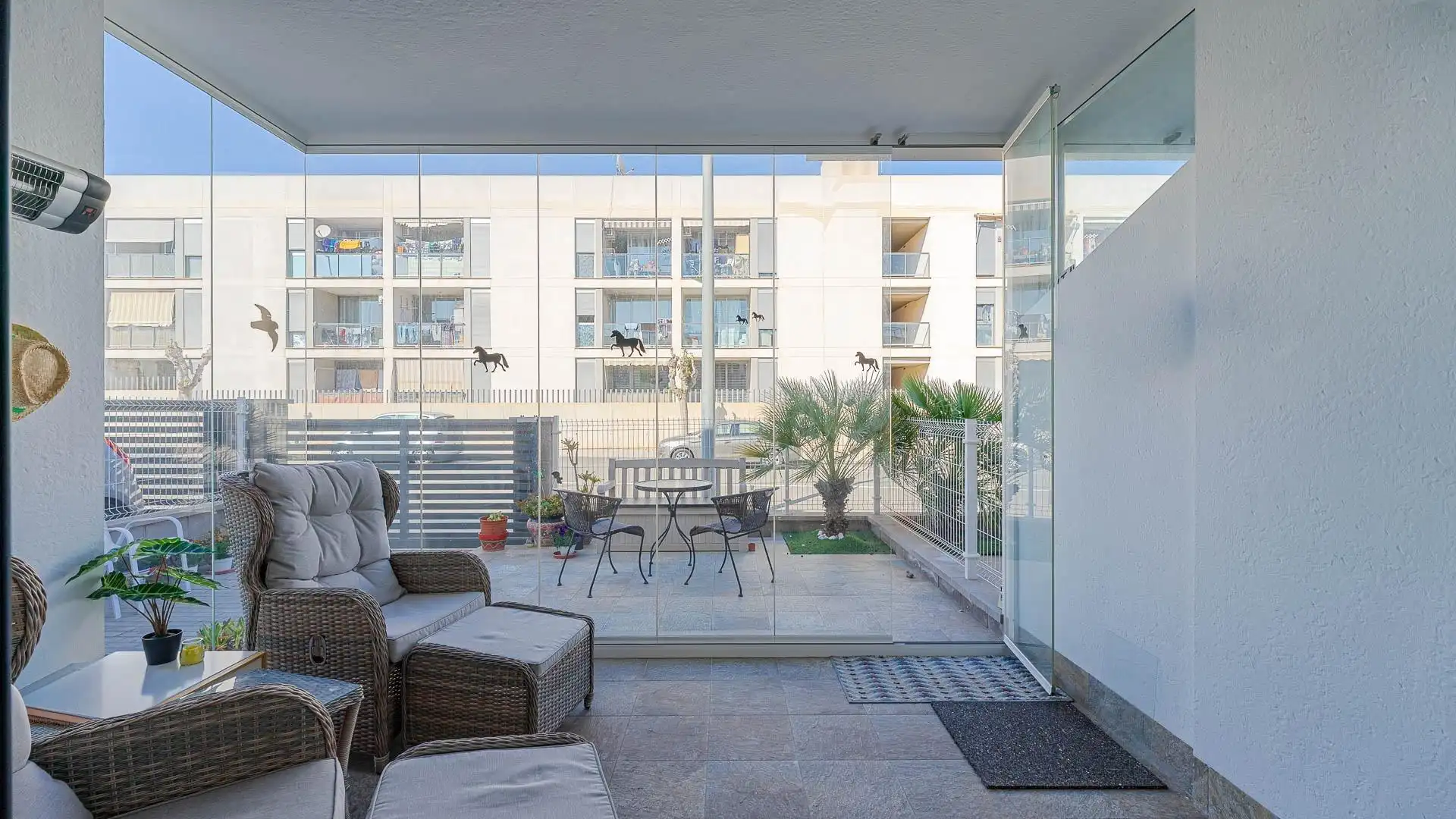Terraza de Casa o chalet en venta en Pilar de la Horadada con Jardín privado, Trastero y Amueblado