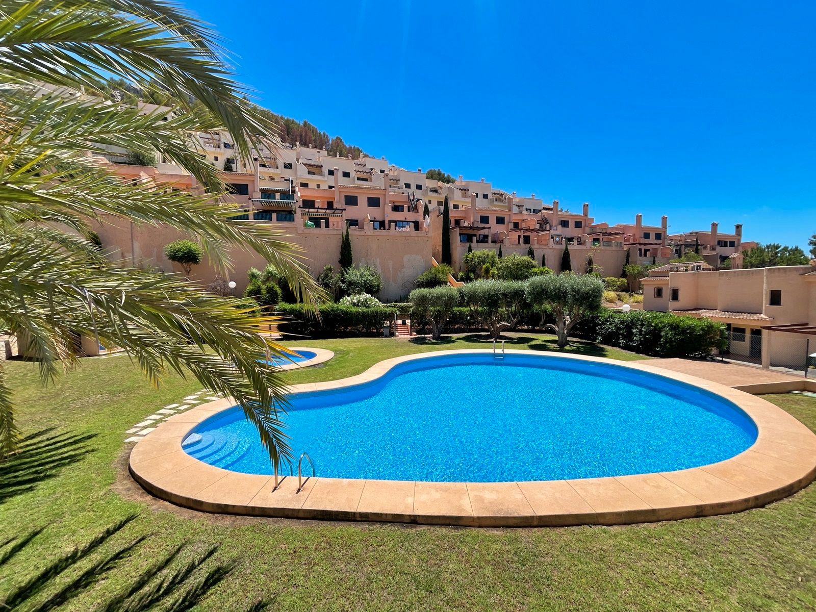 Swimming pool of House or chalet for sale in Benitachell / El Poble Nou de Benitatxell  with Air Conditioner, Heating and Terrace