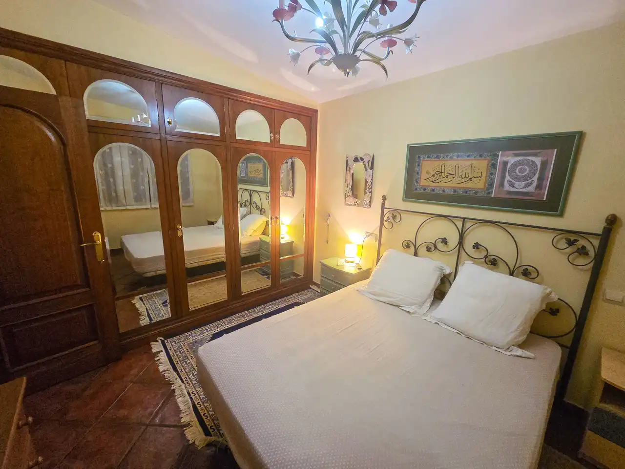 Dormitori de Casa o xalet en venda en Elche / Elx amb Jardí privat, Terrassa i Piscina