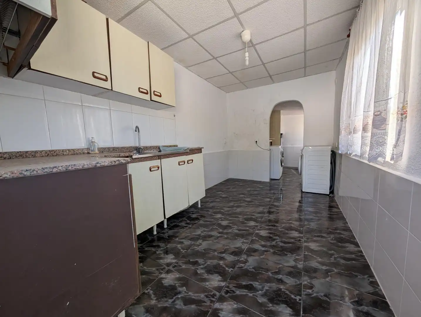Cuina de Casa o xalet en venda en Aspe amb Aire condicionat i Piscina
