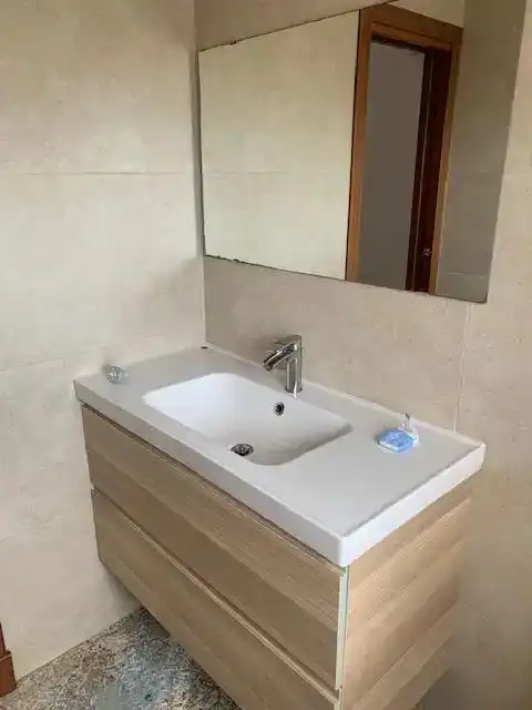 Bathroom of Flat for rent in Málaga  with Air Conditioner, Heating and Parquet flooring