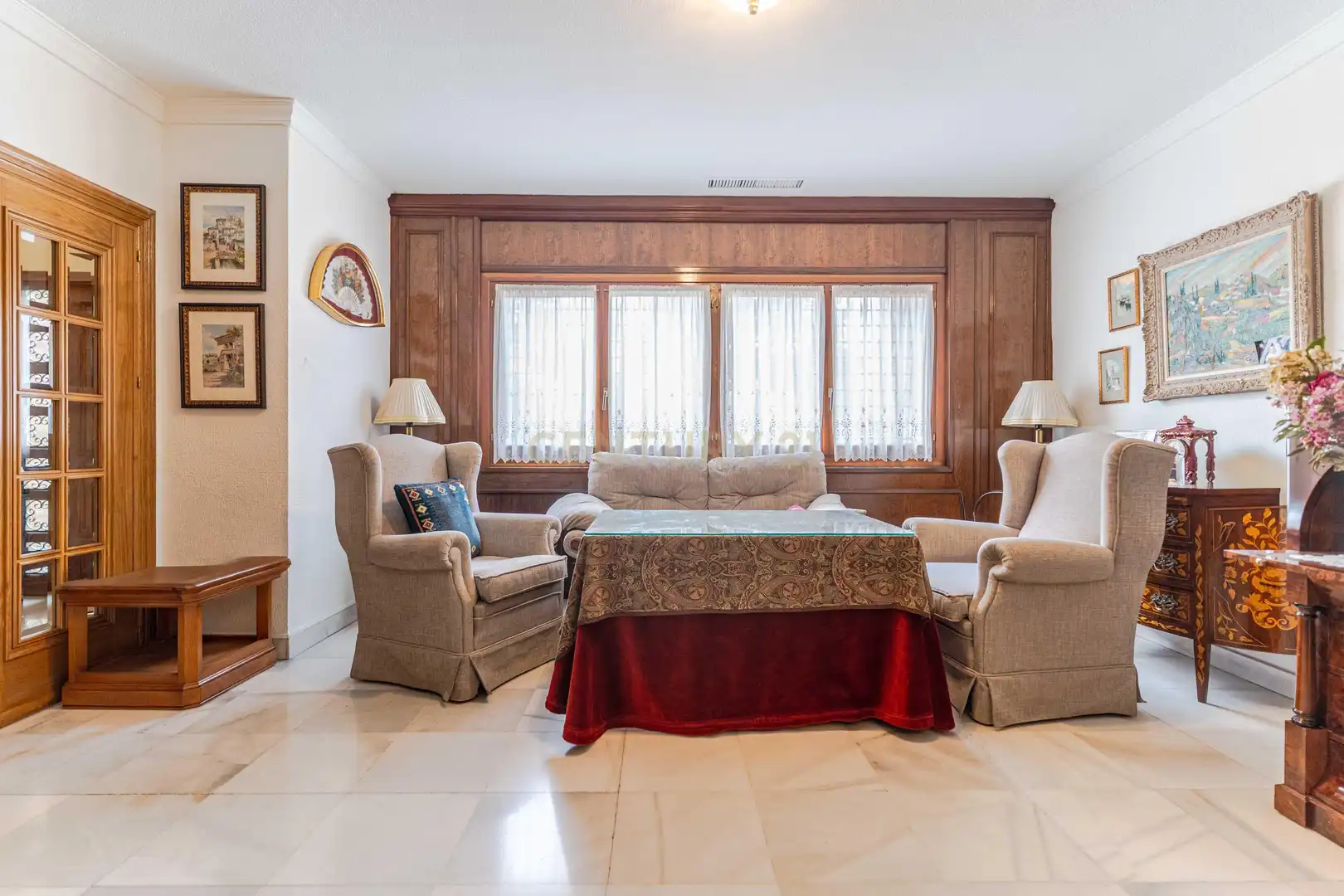 Sala de estar de Dúplex en venta en Granada con Aire acondicionado, Jardín privado y Trastero