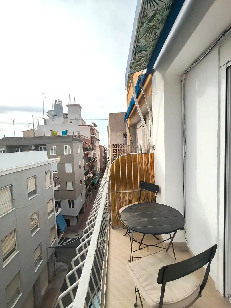 Balcony of Apartments for rent in Santa Pola  with Air Conditioner and Furnished