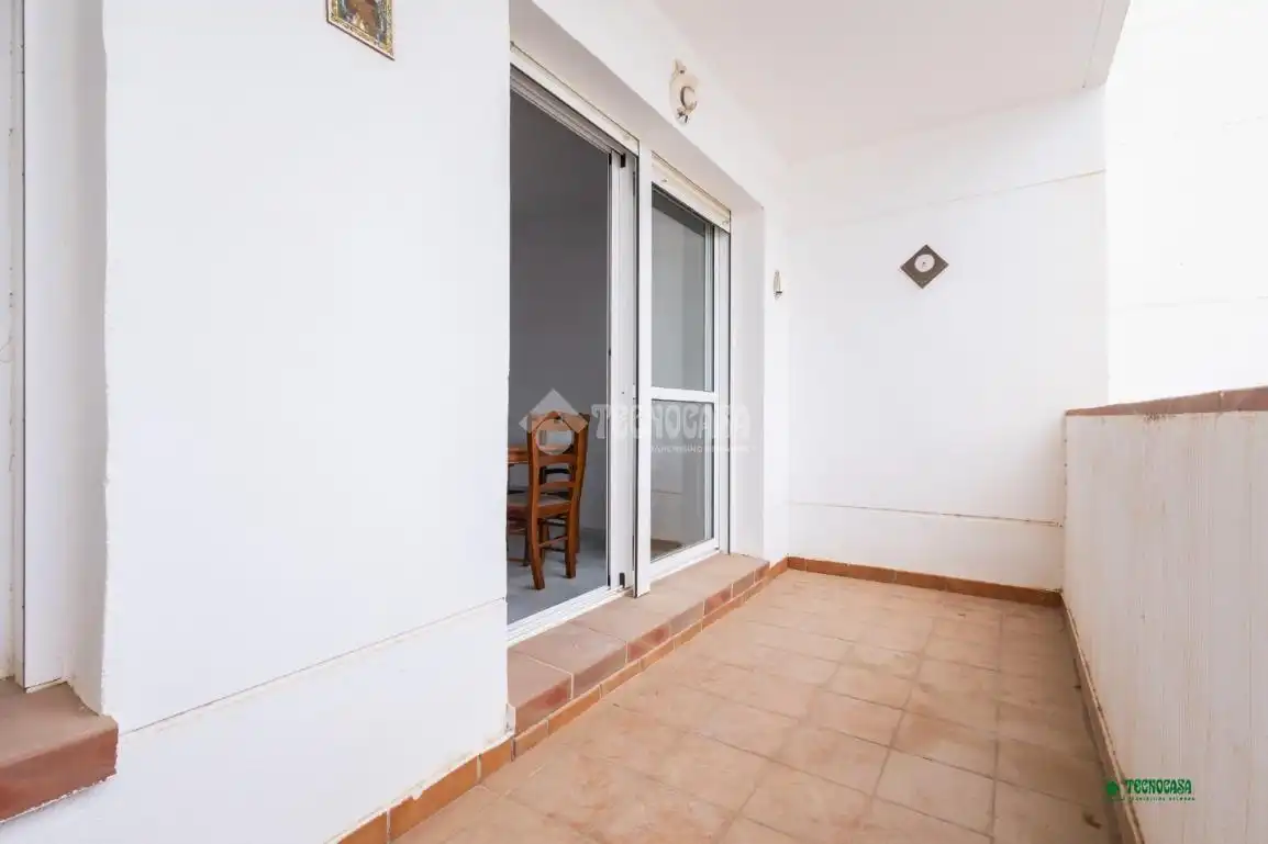 Balcony of Flat for sale in Almería  with Air Conditioner