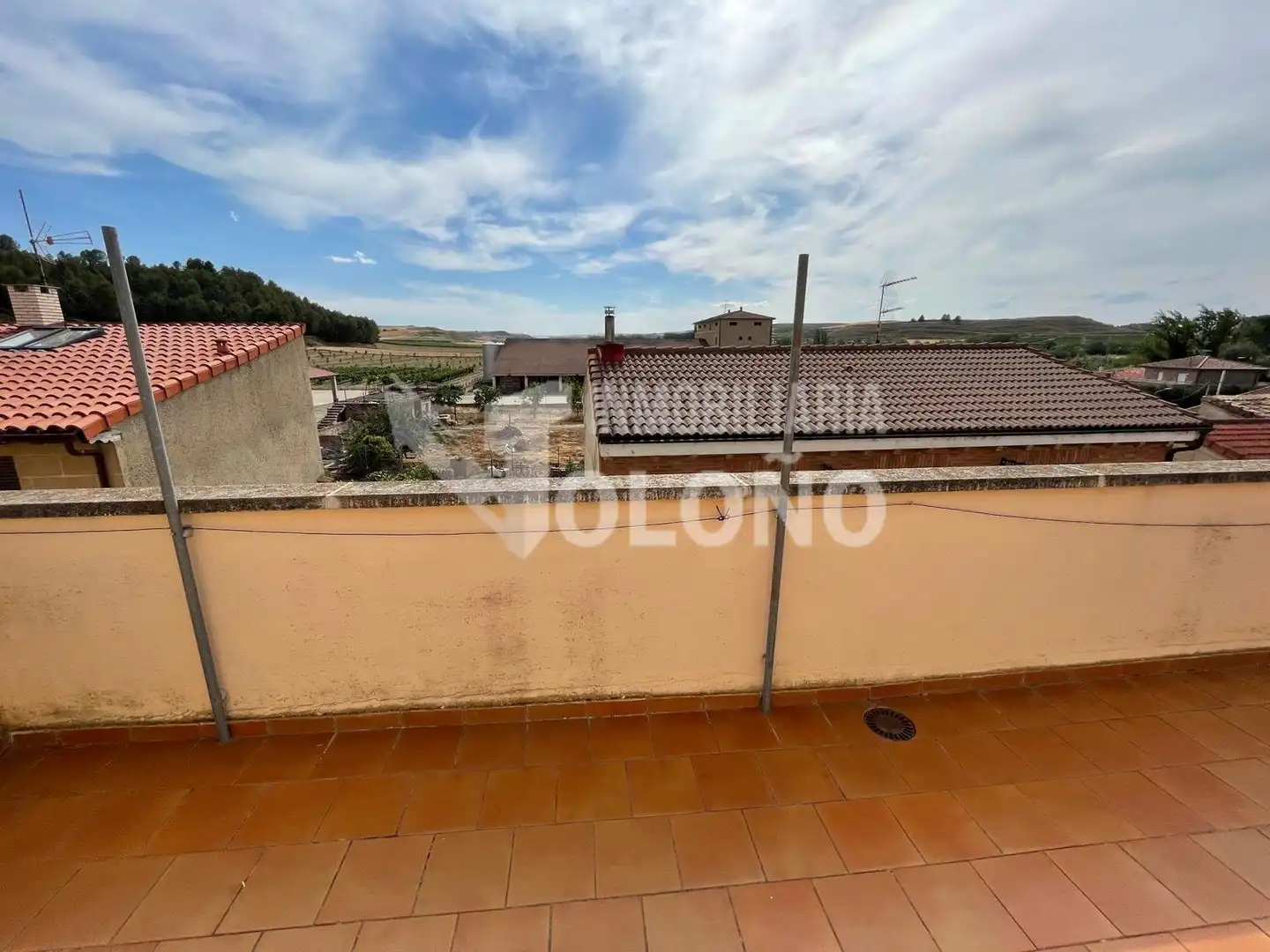 Terraza de Casa o chalet en venta en Cuzcurrita de Río Tirón con Calefacción, Terraza y Amueblado