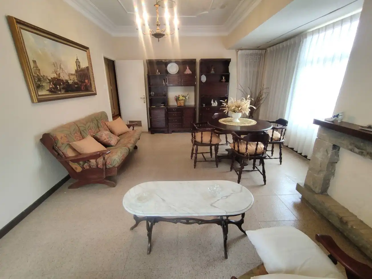 Sala de estar de Casa o chalet en venta en Azaila, Teruel