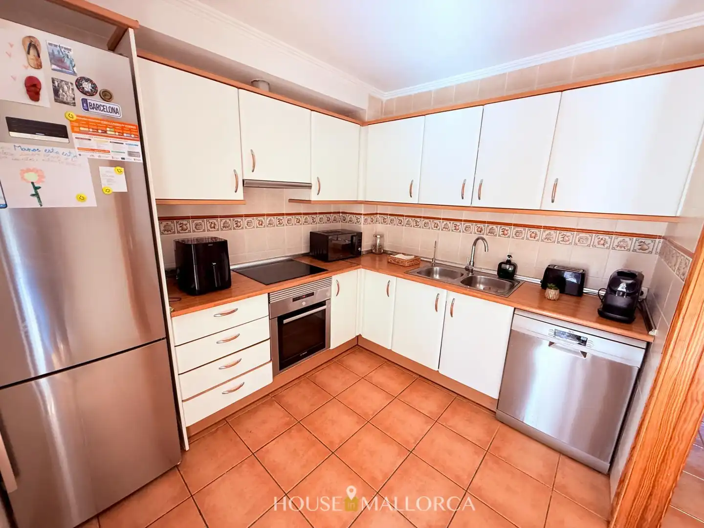 Cocina de Planta baja en venta en Marratxí con Aire acondicionado, Jardín privado y Terraza