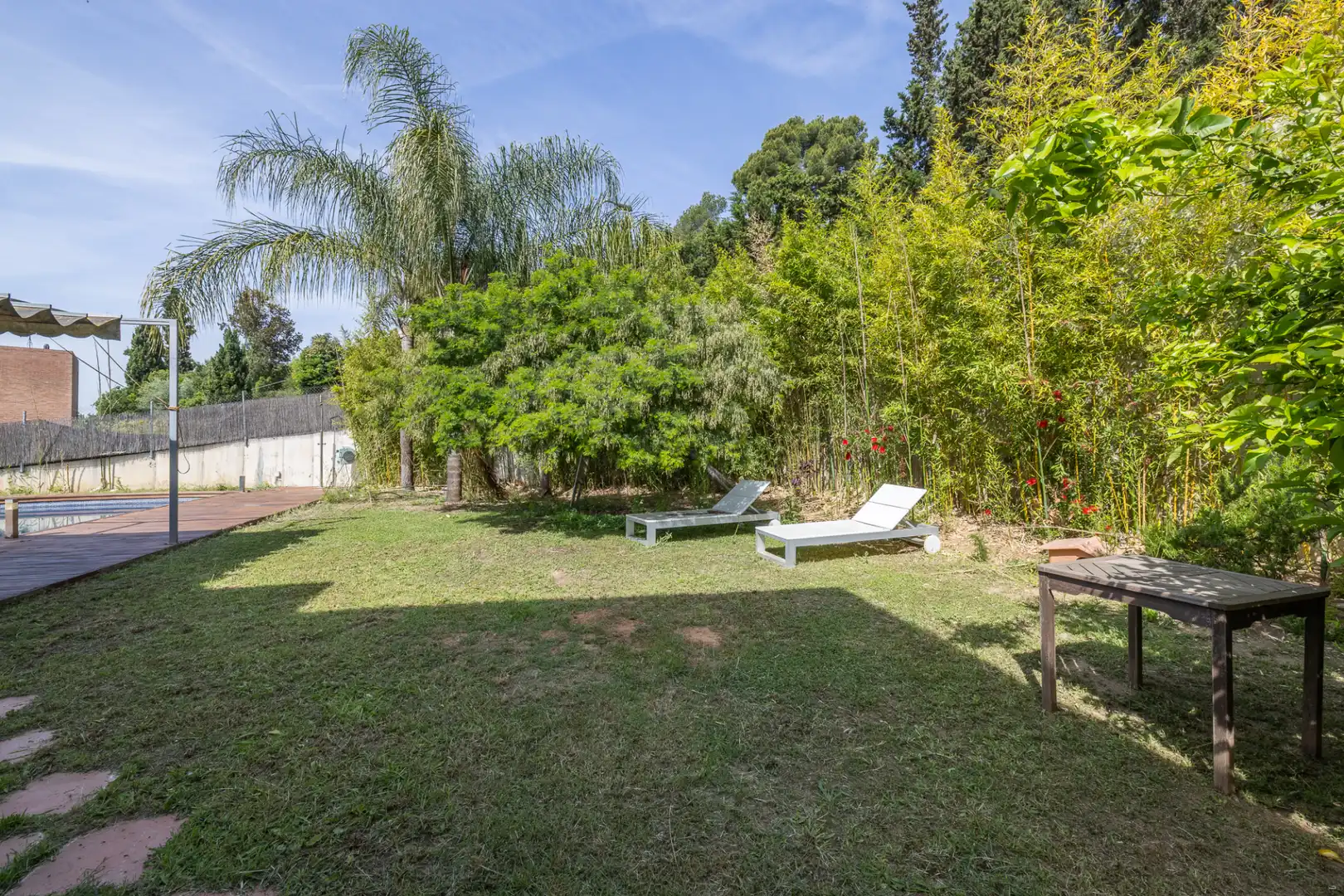 Garden of Houses for sale in Cerdanyola del Vallès  with Furnished