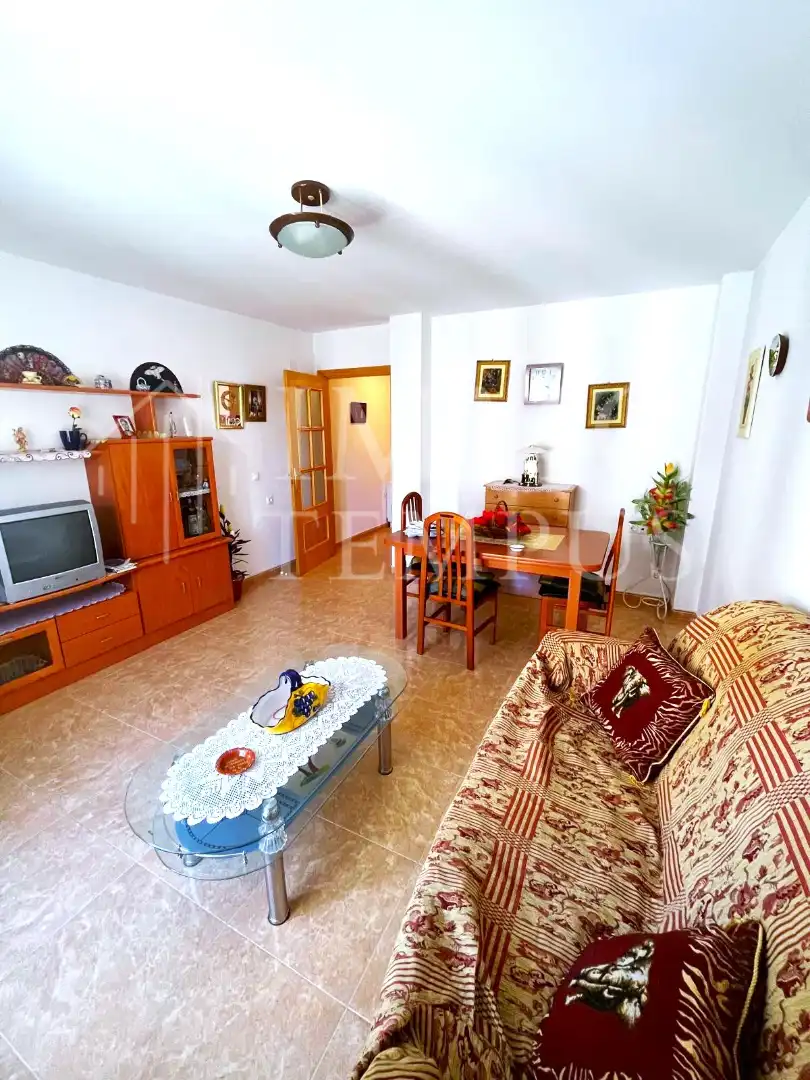 Sala d'estar de Pis en venda en Benalúa amb Moblat, Forn i Rentadora
