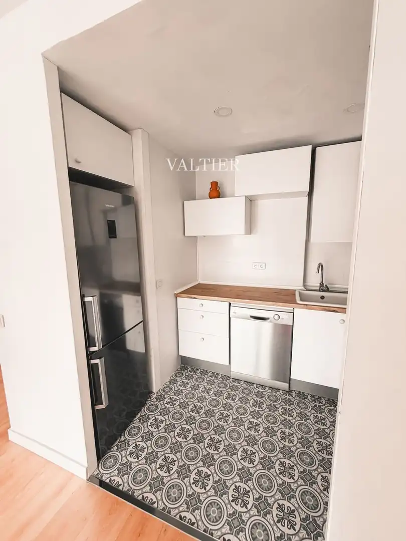 Cocina de Piso de alquiler en Madrid con Aire acondicionado y Terraza