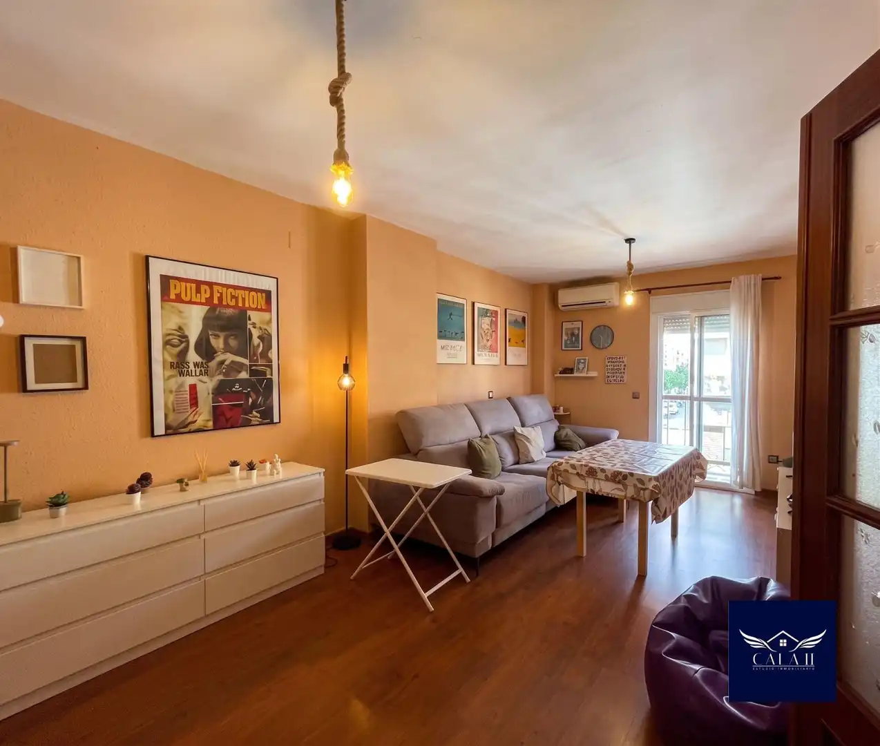 Wohnzimmer von Wohnung zum Verkauf in Huelva mit Klimaanlage, Möbliert und Balkon