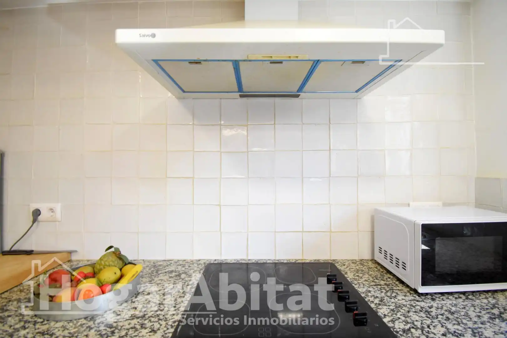 Küche von Wohnung zum Verkauf in Oliva mit Klimaanlage, Heizung und Parkett