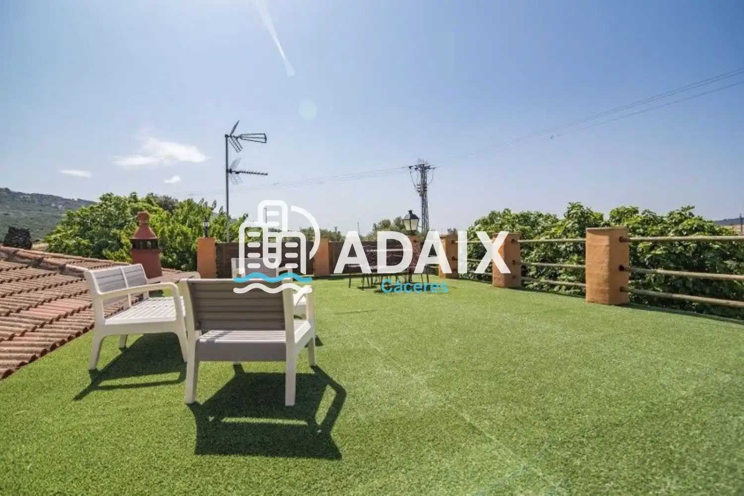 Terrassa de Casa o xalet en venda en Cáceres amb Aire condicionat i Terrassa