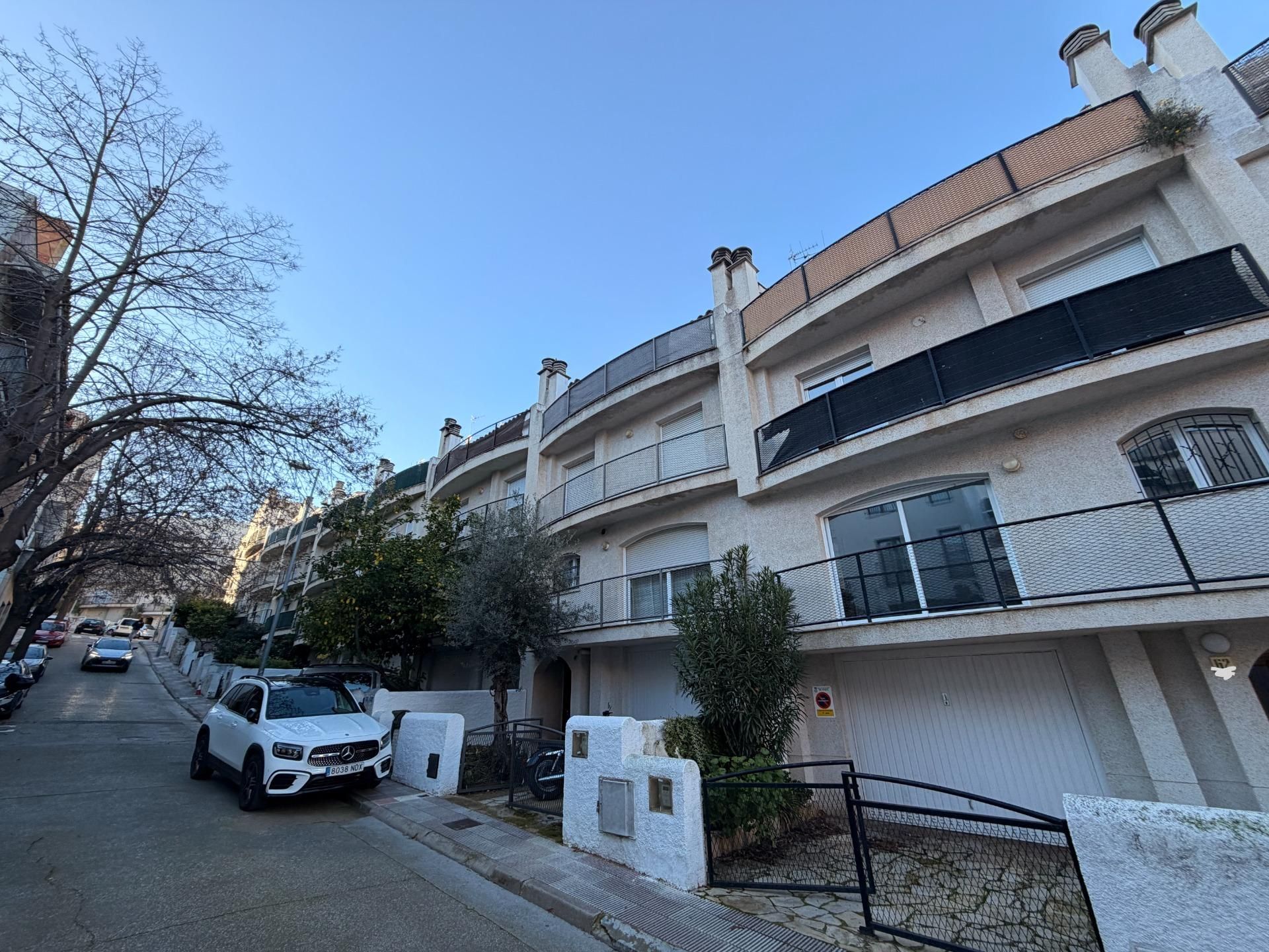 Exterior view of Single-family semi-detached for sale in Blanes