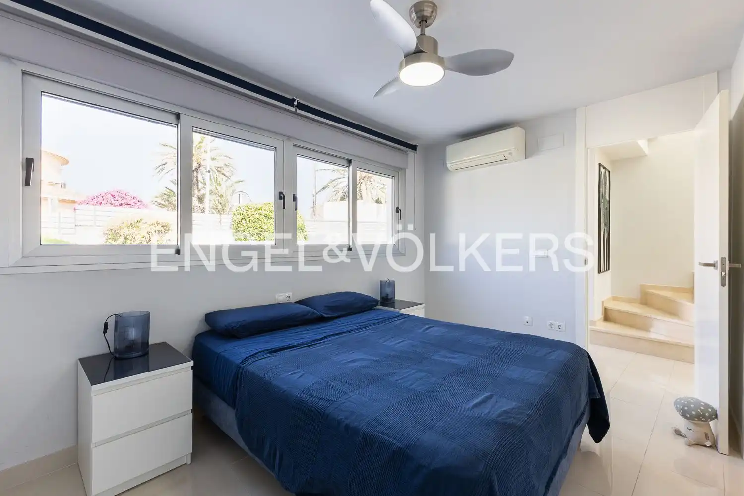 Bedroom of Houses for rent in Dénia  with Air Conditioner, Heating and Private garden