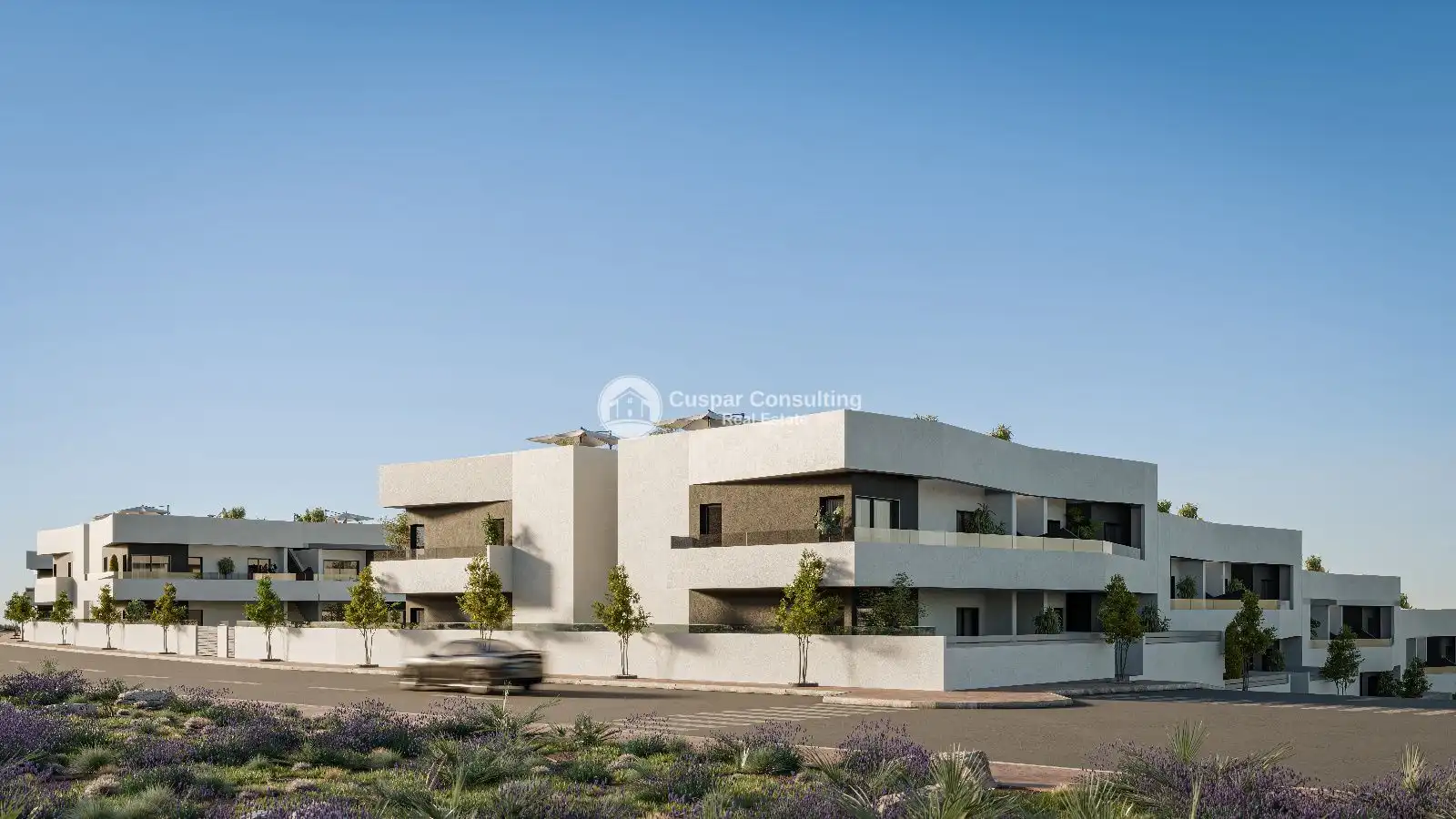 Vista exterior de Apartamento en venta en San Miguel de Salinas con Calefacción, Jardín privado y Terraza
