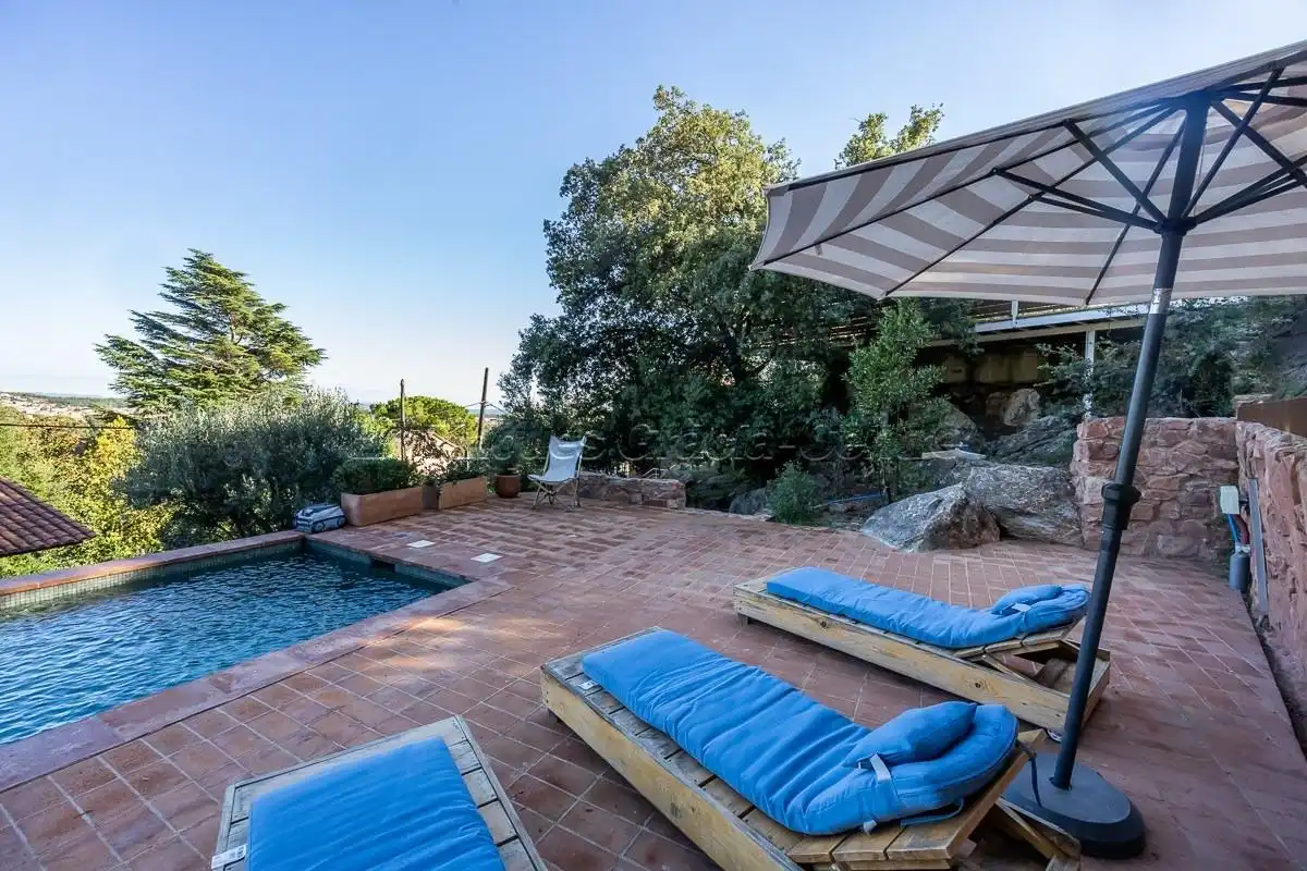 Terrassa de Casa o xalet en venda en Castellar del Vallès amb Calefacció, Jardí privat i Terrassa
