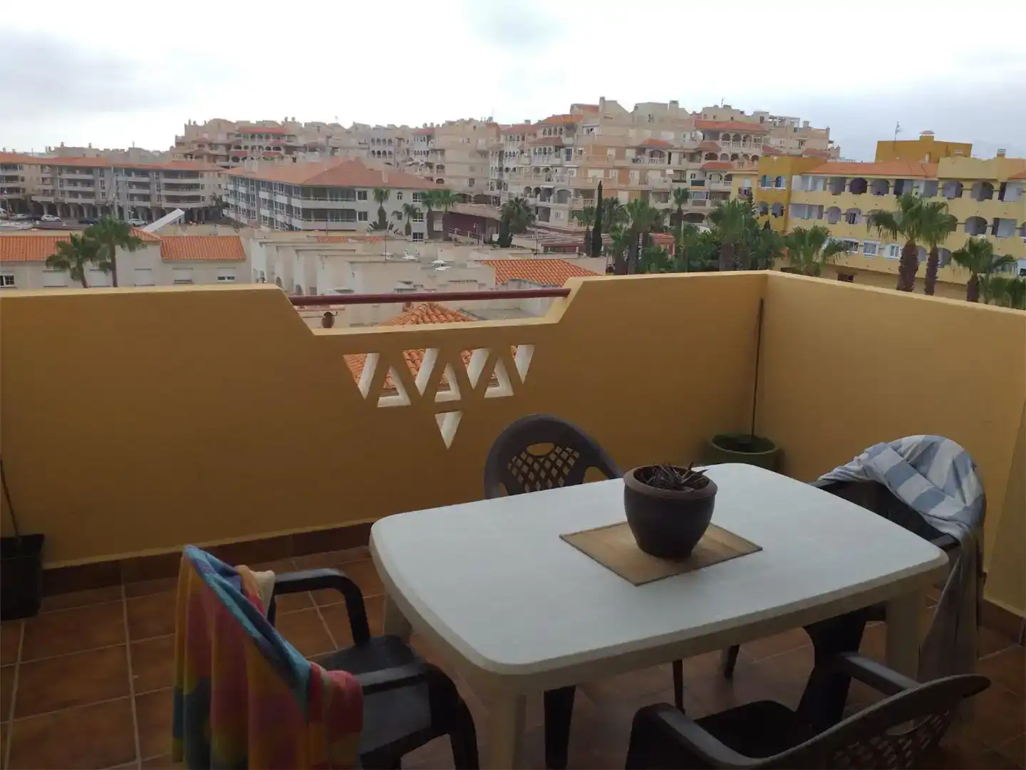 Terrace of Attic for rent in El Ejido  with Air Conditioner and Swimming Pool