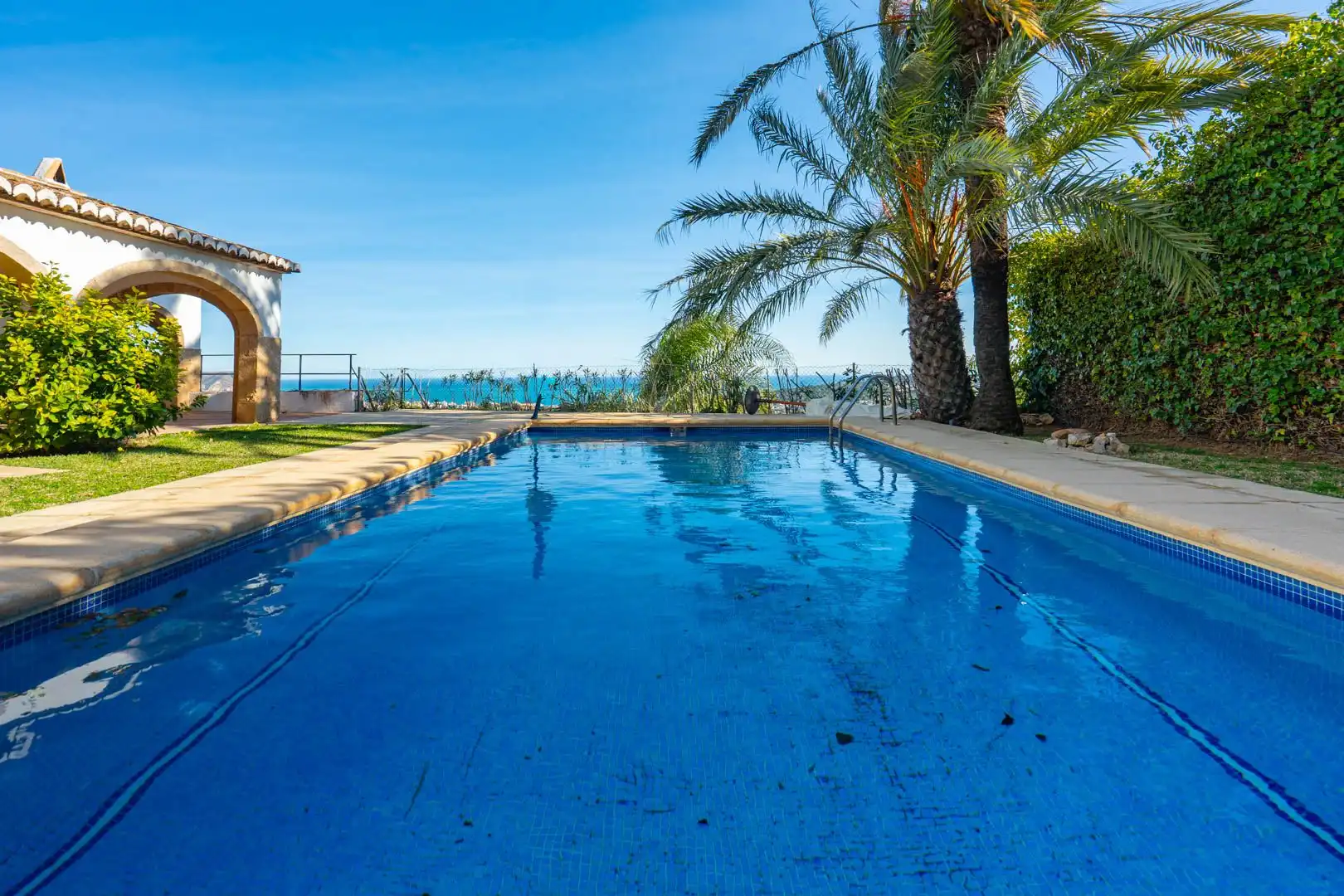 Swimming pool of Houses for sale in Jávea / Xàbia  with Private garden, Terrace and Swimming Pool