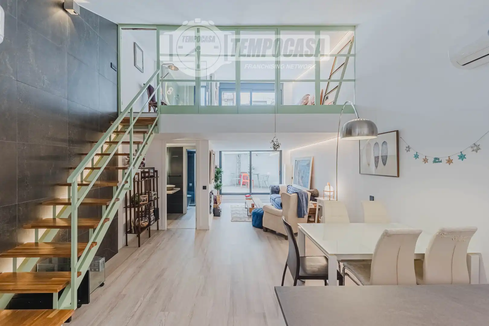 Living room of Flat for sale in Barcelona  with Air Conditioner, Heating and Balcony