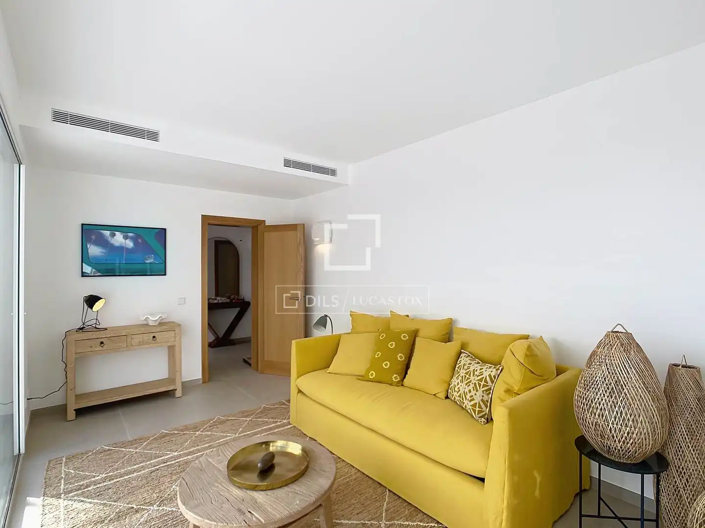 Sala de estar de Casa o chalet de alquiler en Ciutadella de Menorca con Aire acondicionado, Calefacción y Jardín privado