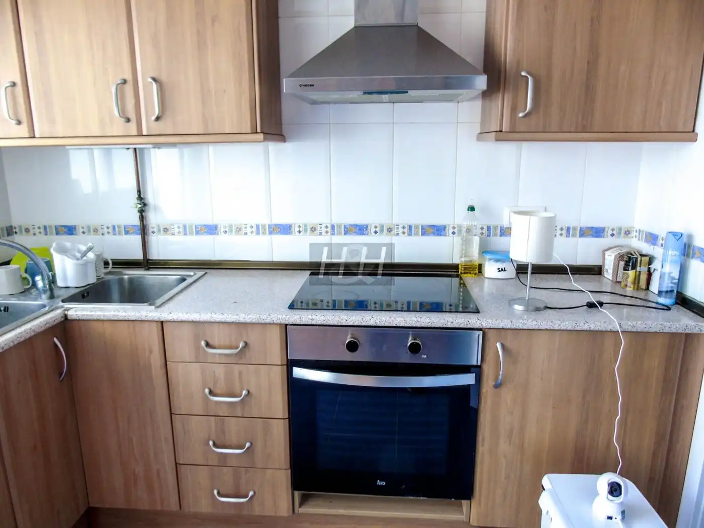 Kitchen of Flat for rent in Burjassot  with Balcony