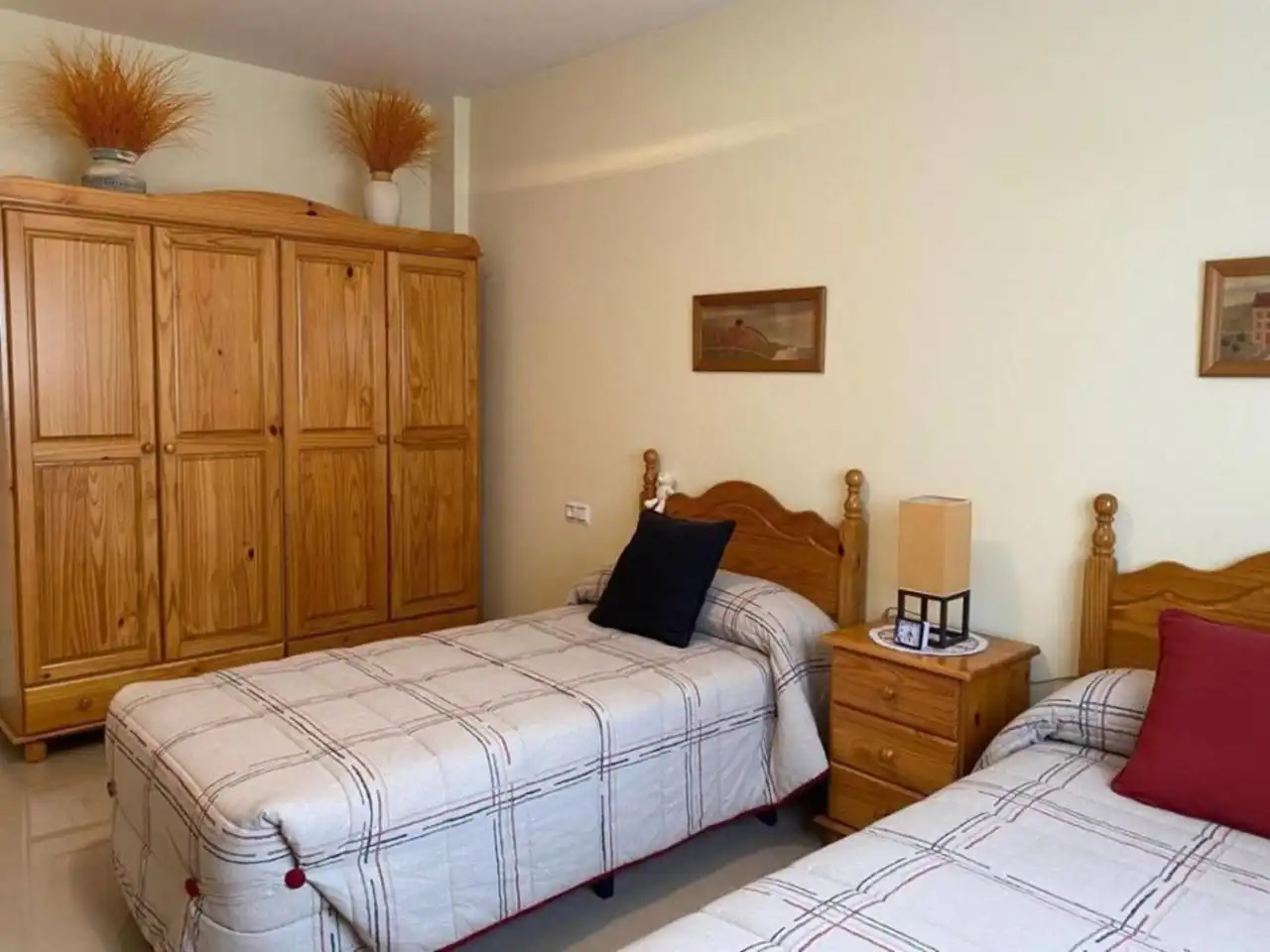 Bedroom of Flat for sale in Linyola  with Heating, Terrace and Furnished
