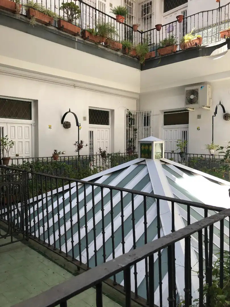 Garten von Maisonette zur Miete in Madrid mit Klimaanlage, Heizung und Parkett