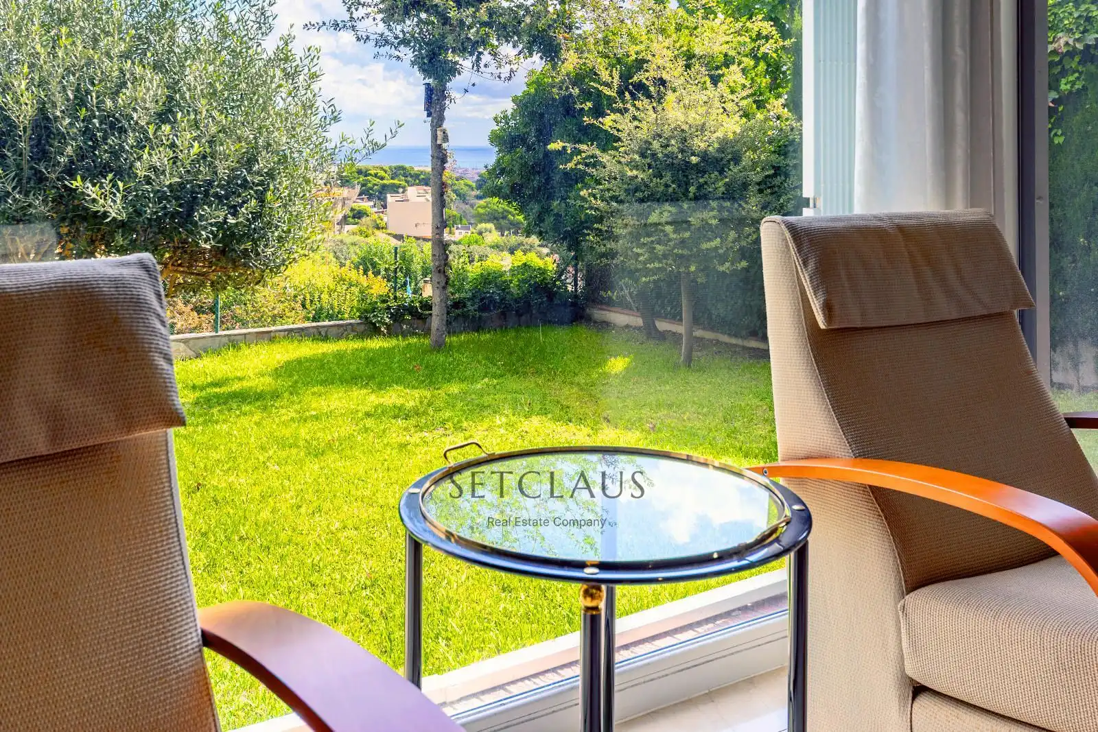 Jardín de Casa adosada en venta en Teià con Aire acondicionado, Calefacción y Jardín privado