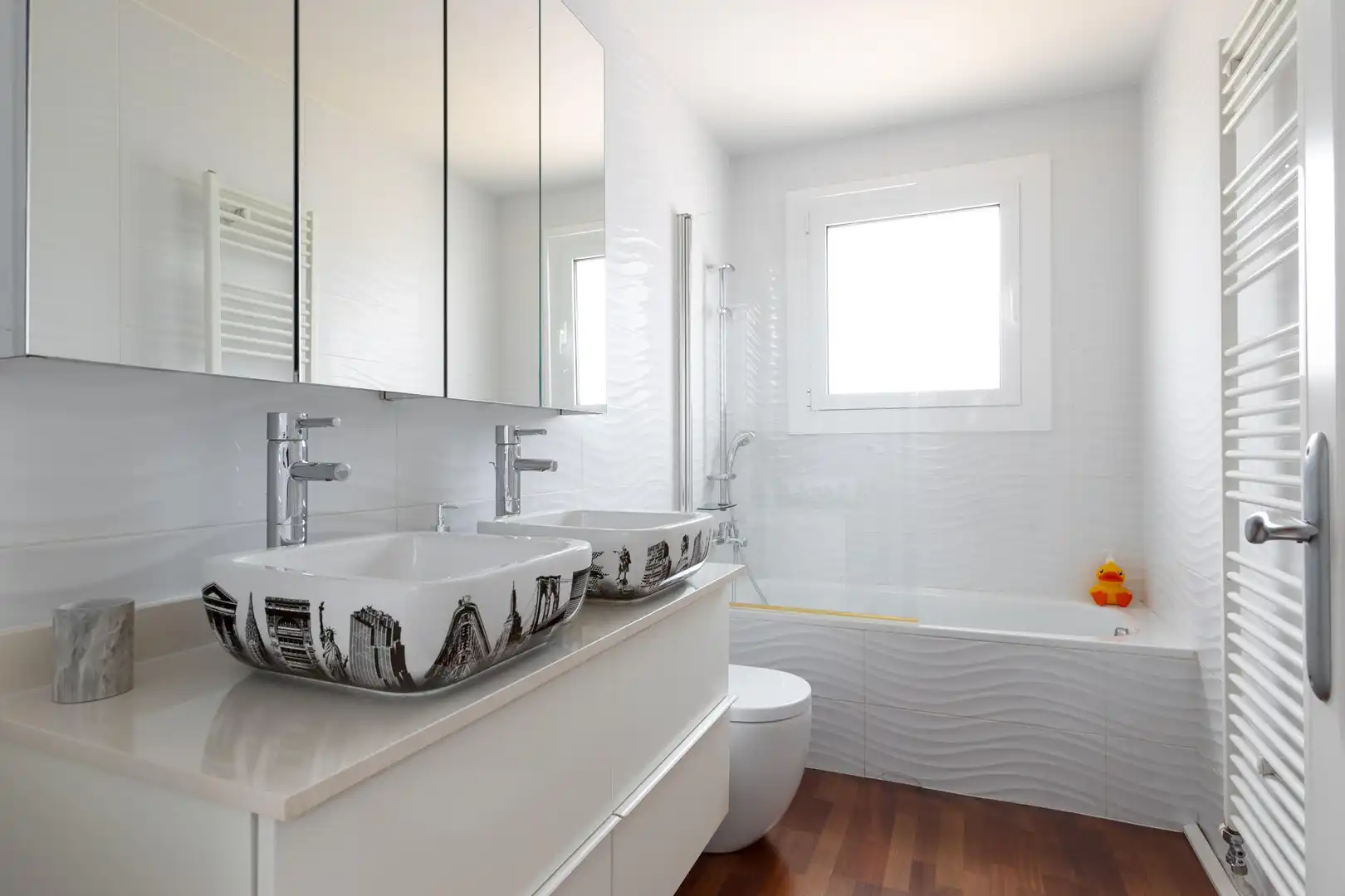 Baño de Casa o chalet en venta en Mataró con Aire acondicionado, Calefacción y Terraza