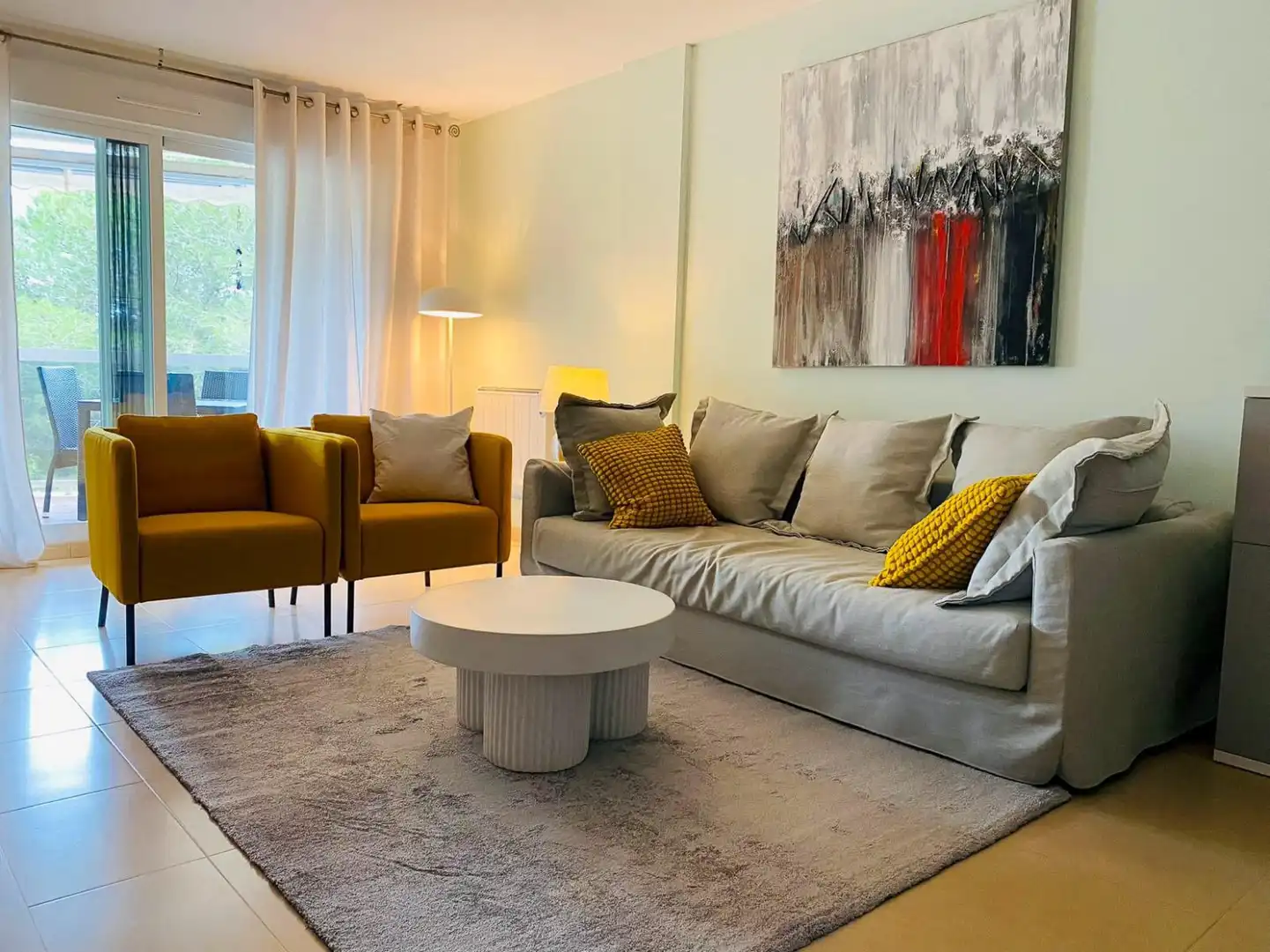Wohnzimmer von Wohnung zum Verkauf in Manacor mit Klimaanlage, Terrasse und Abstellraum