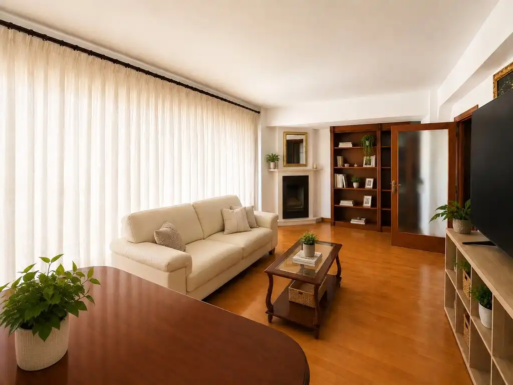 Living room of Flat for sale in Inca  with Parquet flooring, Terrace and Balcony