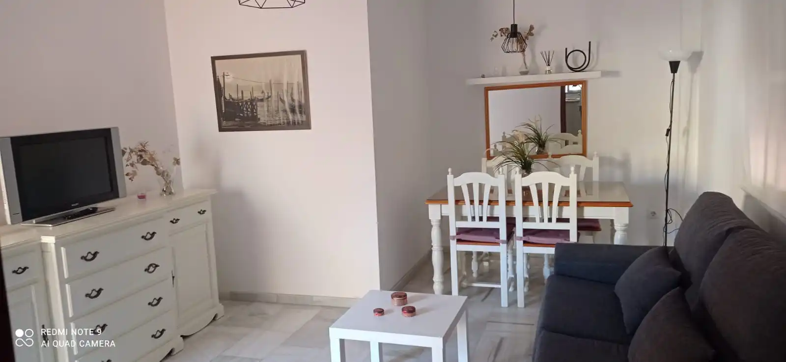 Comedor de Piso de alquiler en Sanlúcar de Barrameda con Aire acondicionado, Calefacción y Terraza