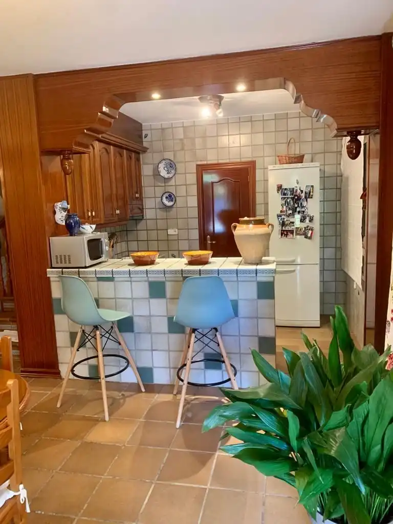 Cocina de Casa o chalet en venta en Úbeda con Jardín privado, Piscina y Balcón