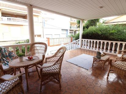 Terrassa de Casa o xalet en venda en Moncofa amb Aire condicionat, Jardí privat i Terrassa