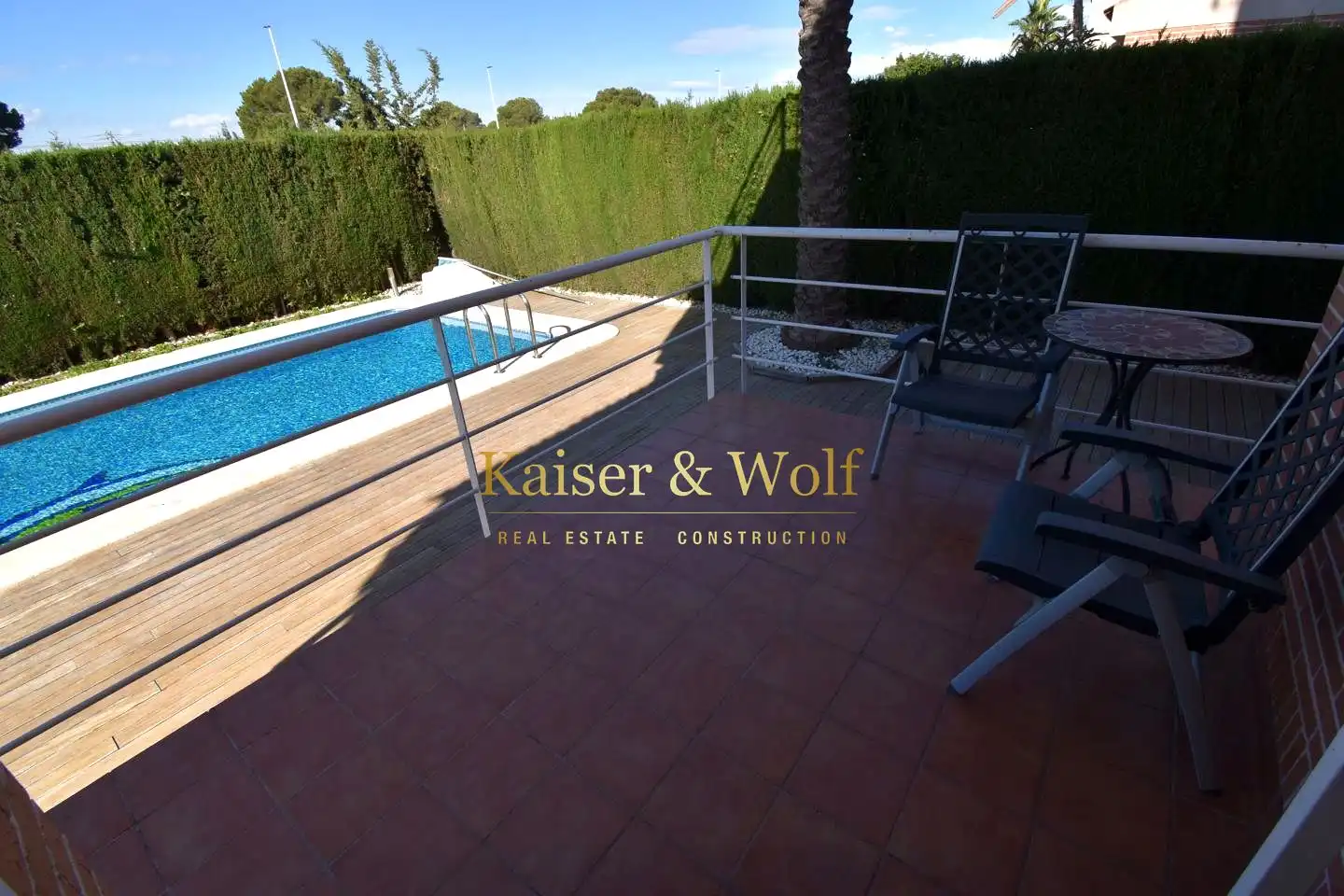 Terraza de Casa o chalet en venta en Santa Pola con Aire acondicionado, Jardín privado y Terraza