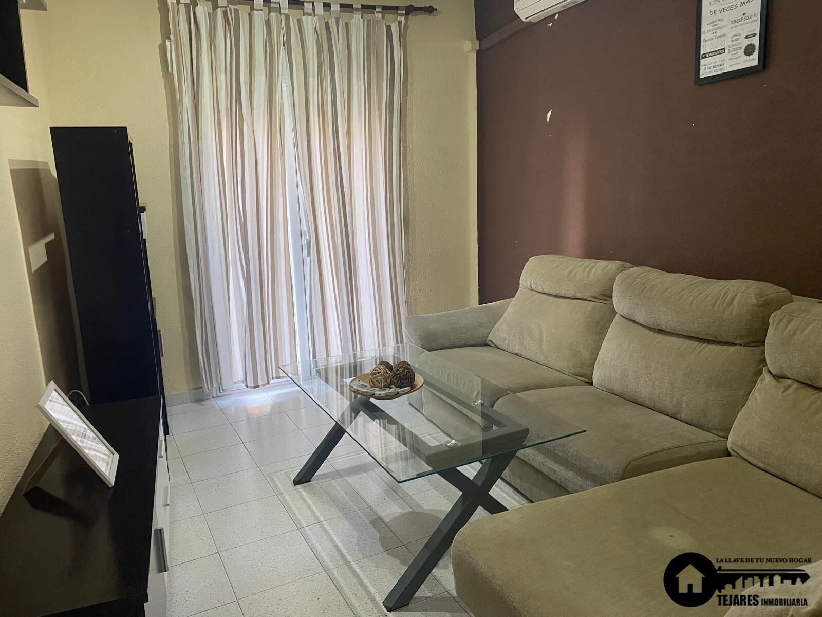 Living room of Flat for sale in  Albacete Capital  with Air Conditioner, Heating and Furnished