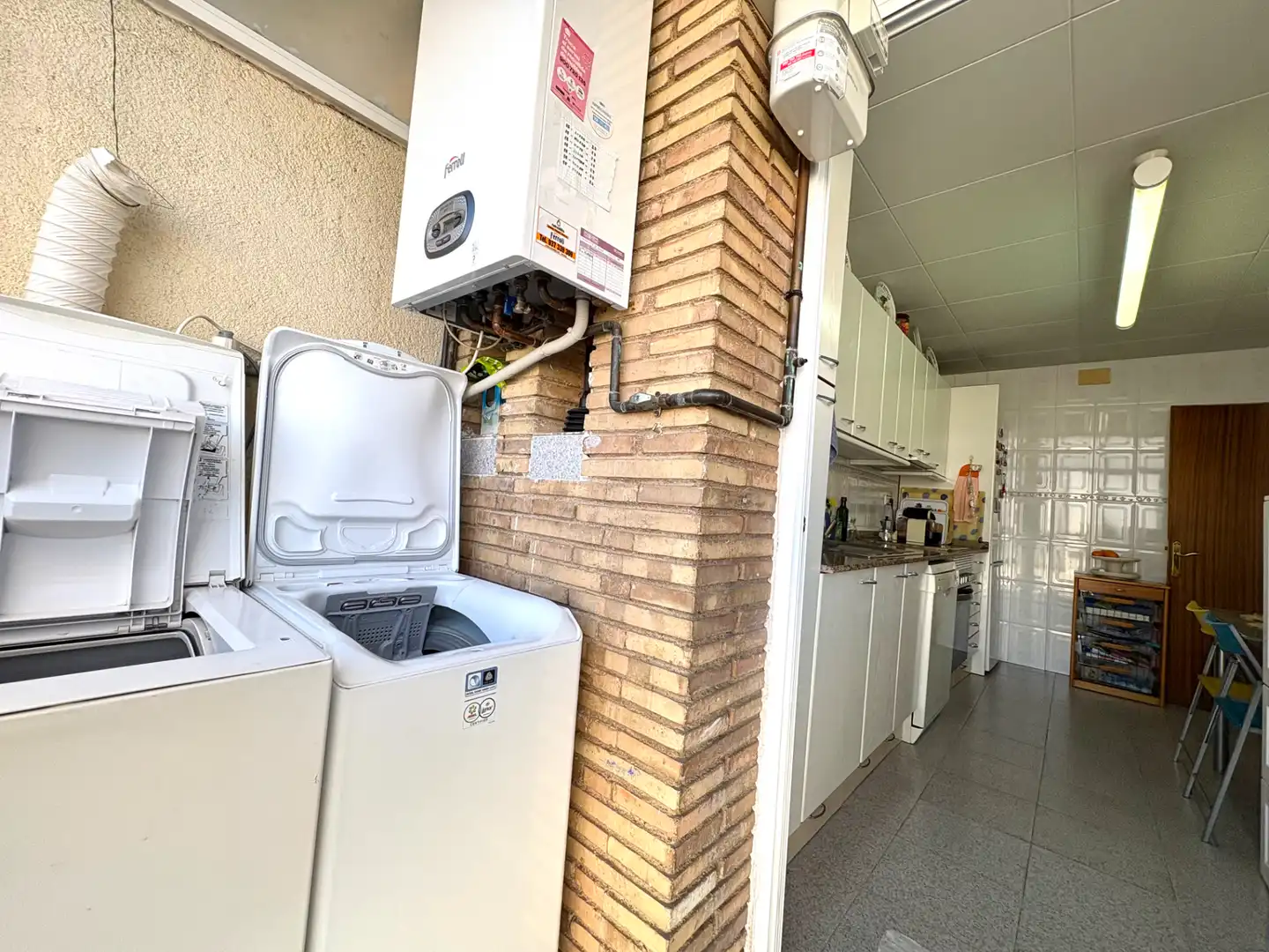 Cuina de Pis en venda en Terrassa amb Aire condicionat, Calefacció i Forn