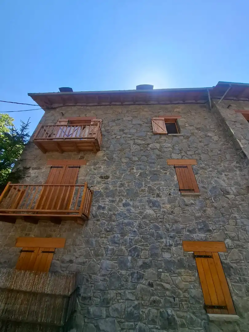 Exterior view of Flat for sale in Setcases  with Furnished