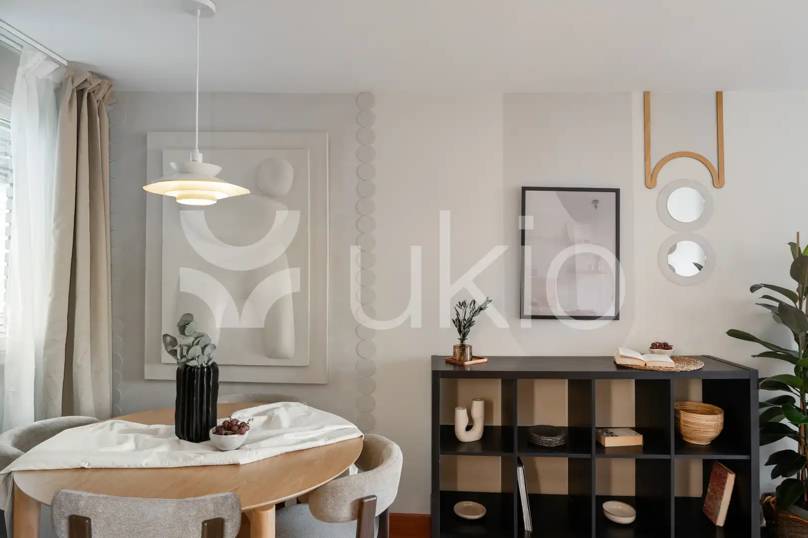 Comedor de Apartamento de alquiler en Madrid con Calefacción, Amueblado y Horno