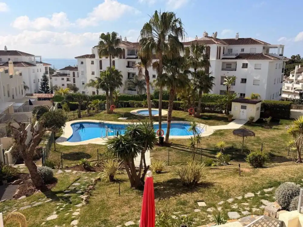 Garden of Detached homes for sale in Mijas  with Air Conditioner, Terrace and Storage room