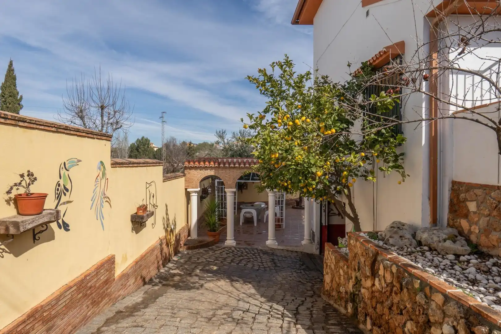 Exterior view of Houses for sale in Villa de Otura  with Air Conditioner, Heating and Private garden