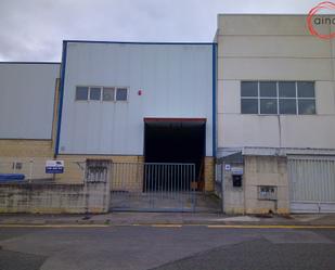 Exterior view of Industrial buildings for sale in Huarte / Uharte