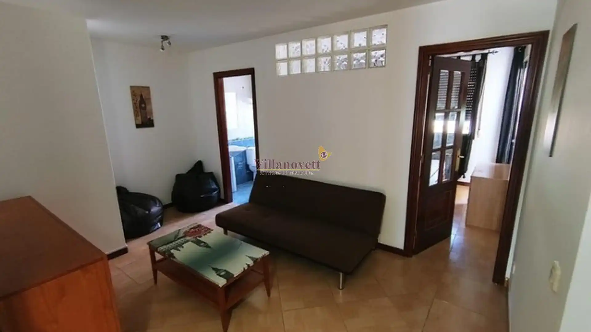 Sala de estar de Apartamento de alquiler en Vigo  con Amueblado y Balcón