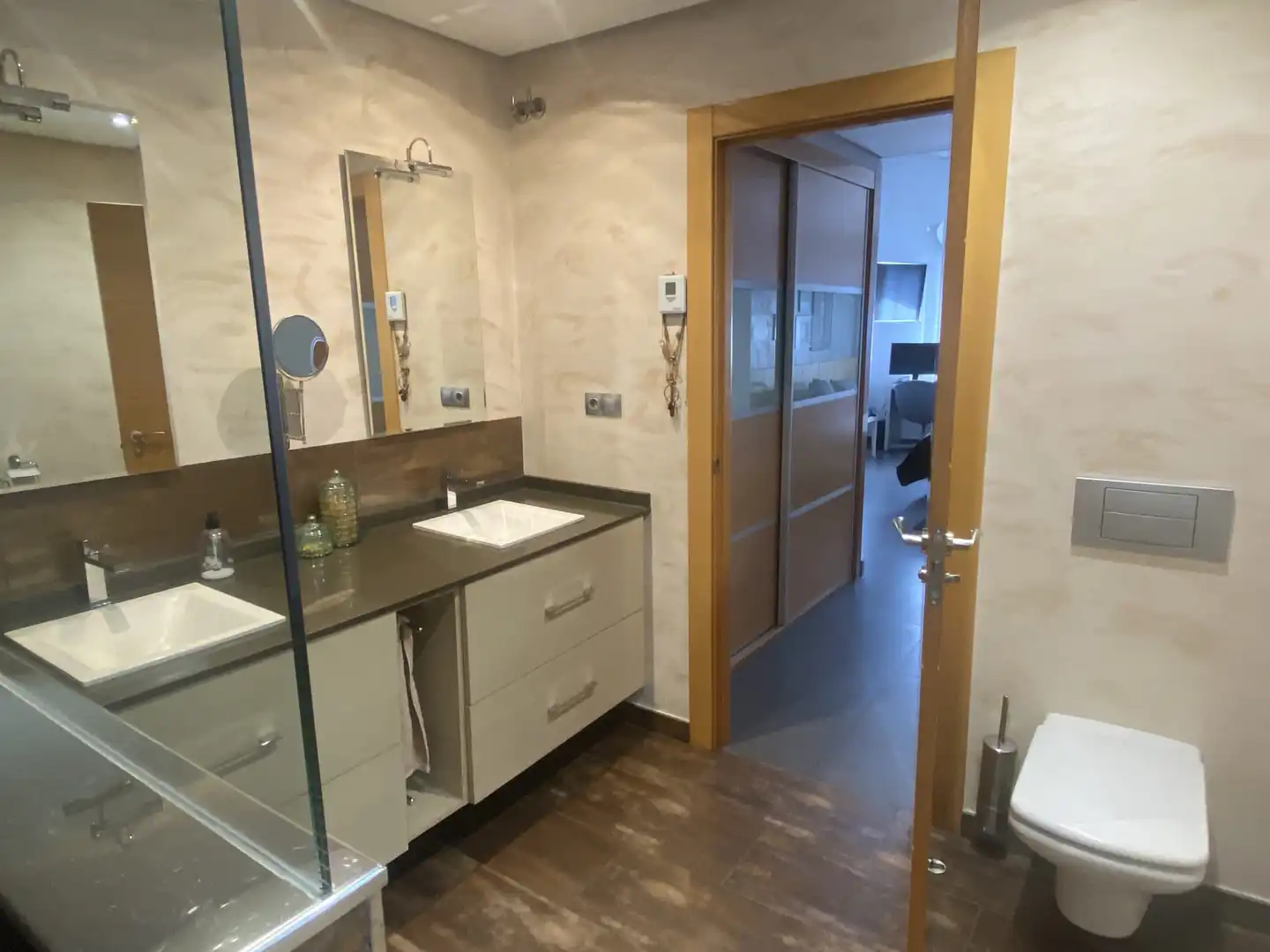 Bathroom of Houses for sale in Arroyo de la Encomienda  with Air Conditioner, Heating and Private garden
