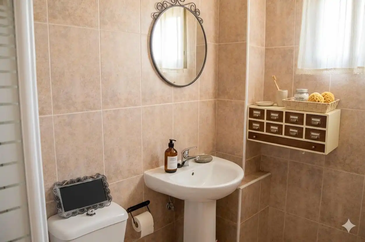 Baño de Finca rústica en venta en Mirabel con Aire acondicionado, Calefacción y Trastero