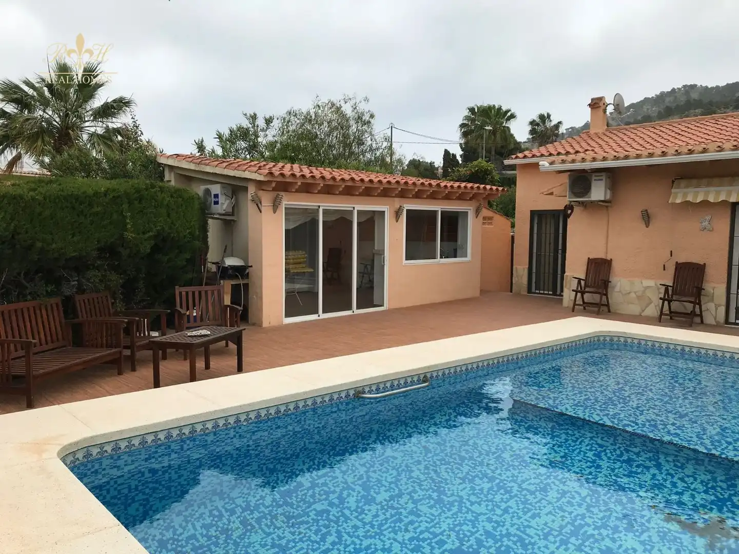 Piscina de Casa o chalet de alquiler en L'Alfàs del Pi con Aire acondicionado, Trastero y Piscina