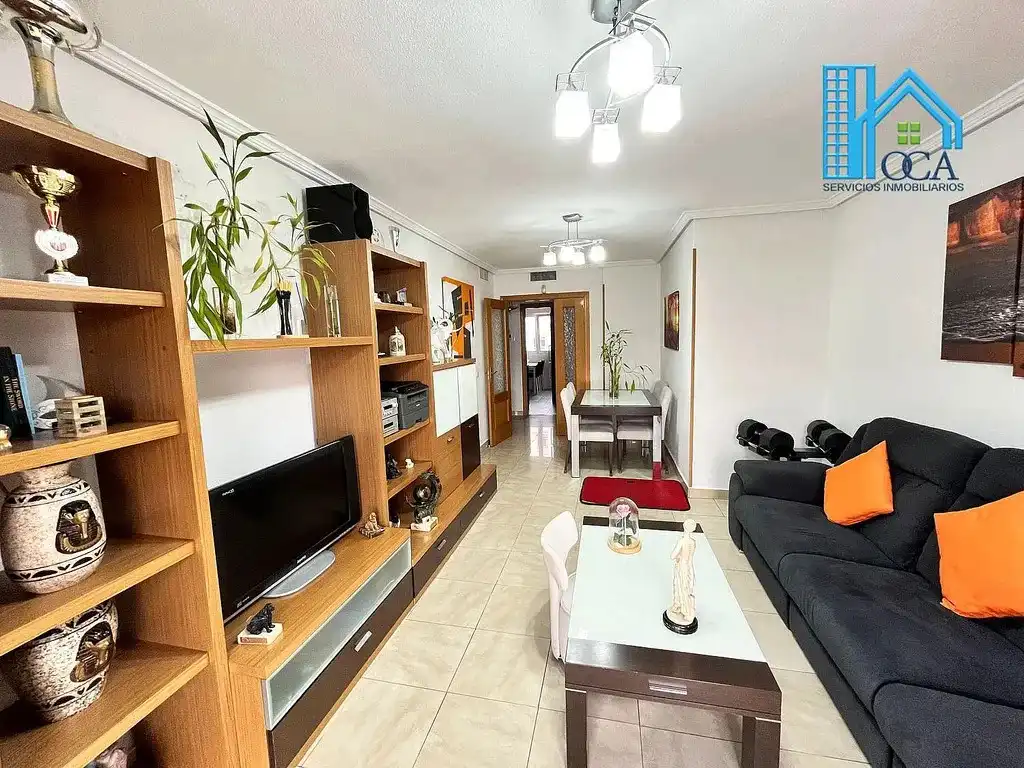 Sala de estar de Piso en venta en Carabanchel